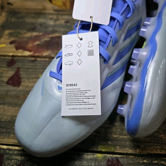 Adidas Copa‎ Pure.3 Pro FG Soccer Cleats Blue ID9043 Men sz 10,10.5 new - Picture 8 of 10